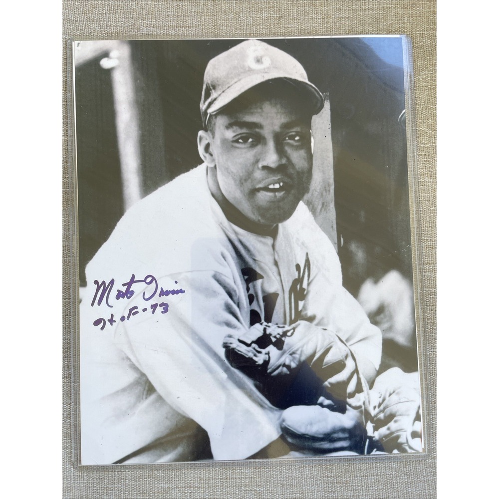 Monte Irvin HOF 73 Newark Eagles Negro Leagues MLB 8x10 Photo Autograph Signed